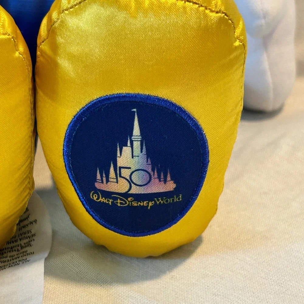 Disney Mickey Mouse Walt Disney World 50th Anniversary Celebration Plush 15 inch